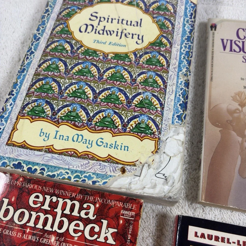 Self Help Books: The Giver, Creative Visualization And Spiritual Midwifery +1